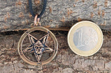 Anhänger 29 Pentagramm - Bronze