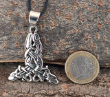 Keltischer Knoten 32 mit Königskette - Edelstahl