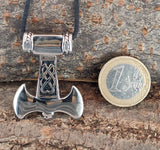 Doppelaxt 45 A mit Panzerkette - Edelstahl