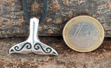Anhänger 238 Walflosse - Silber