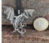 Drache 161 mit Panzerkette - Edelstahl