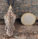 Anhänger 45 Rabe - Bronze