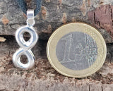 Anhänger 123 Unendlichkeitszeichen - Silber