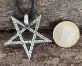 Anhänger 35 Pentagramm - Zinn