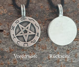 Anhänger 31 Pentagramm - Zinn