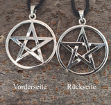 Anhänger 229 Pentagramm - Silber