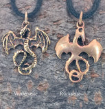 Anhänger 10 Drache - Bronze