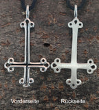 Anhänger 82 Kreuz - Edelstahl
