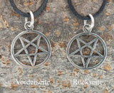 Anhänger 52 Pentagramm - Silber