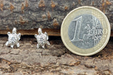 Ohrstecker 54 Schildkröte - Silber