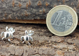 Ohrstecker 50 Schildkröte - Silber