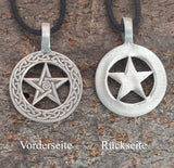 Anhänger 29 Pentagramm - Zinn