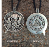 Odin mit Raben 294 mit Königskette - Silber