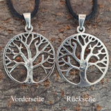 Lebensbaum 249 mit Schlangenkette - Silber