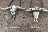 Anhänger 98 Stier - Edelstahl