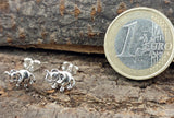 Ohrstecker 52 Elefant - Silber