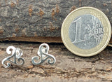 Ohrstecker 40 Triskele - Silber