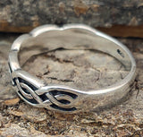 Ring Keltenknoten, Gr. 46-70 (kk2) - Silber