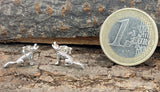 Ohrstecker 41 Wolf - Silber