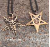 Anhänger 30 Pentagramm - Bronze