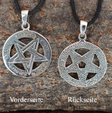 Anhänger 136 Pentagramm - Silber
