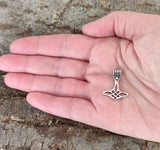 Thorshammer 71 A mit Schlangenkette - Silber