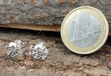 Ohrstecker 26 Totenkopf - Silber
