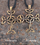 Anhänger 83 Keltenkreuz - Bronze