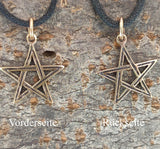 Anhänger 31 Pentagramm - Bronze