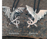 Drache 161 mit Panzerkette - Edelstahl