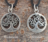 Lebensbaum 213 mit Schlangenkette - Silber