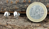 Ohrstecker 47 Totenkopf - Silber