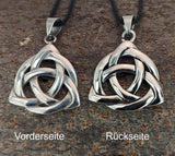 Keltenknoten 145 mit Königskette - Edelstahl