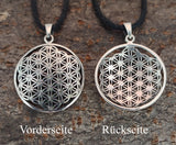 Anhänger 95 Blume des Lebens - Silber
