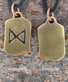 Anhänger 108 Dagaz - Bronze