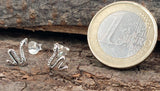 Ohrstecker 58 Schlange - Silber