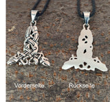 Keltischer Knoten 32 mit Königskette - Edelstahl