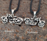 Anhänger 264 Motorrad - Silber
