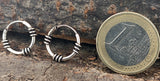 Zeitlose Unisex-Ohrringe aus echtem 925 Sterlingsilber