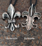 Anhänger 160 Fleur-de-Lis - Edelstahl