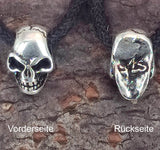 Anhänger 33 Totenkopf - Silber