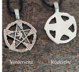 Anhänger 68 Pentagramm - Zinn