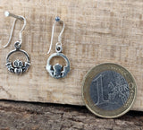 Ohrring 07 Claddagh - Silber