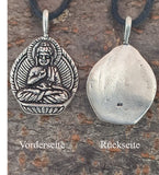 Buddha 188 mit Korbkette - Silber