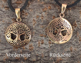 Anhänger 48 Lebensbaum - Bronze