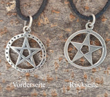Anhänger 47 Pentagramm - Silber