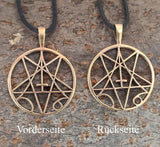 Anhänger 26 Pentagramm - Bronze