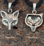 Anhänger 356 Fuchskopf - Silber