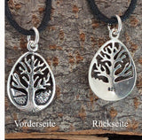 Lebensbaum 101 mit Schlangenkette - Silber