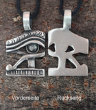 Anhänger 65 Auge des Horus - Zinn